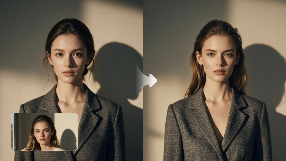Use Kling to create face-swapping images